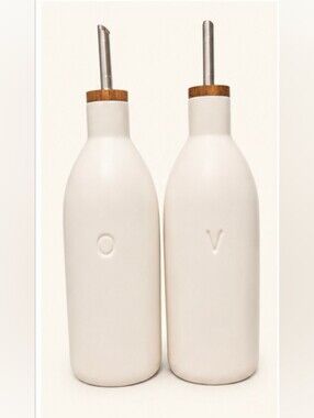 Figmint Ceramic Oil And Vinegar Bottles